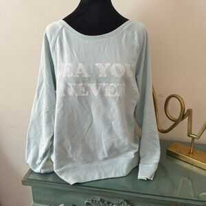 Victoria’s Secret PINK Crew Neck Sweatshirt 
Size Medium